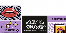 Urriak 6, bertso-saioa: Jone Uuria, Imanol Uria, Paule Loizaga & Inazio Vidal